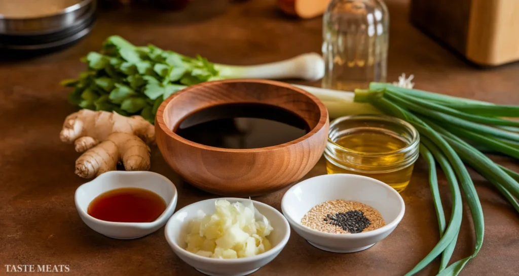 Teriyaki marinade ingredients