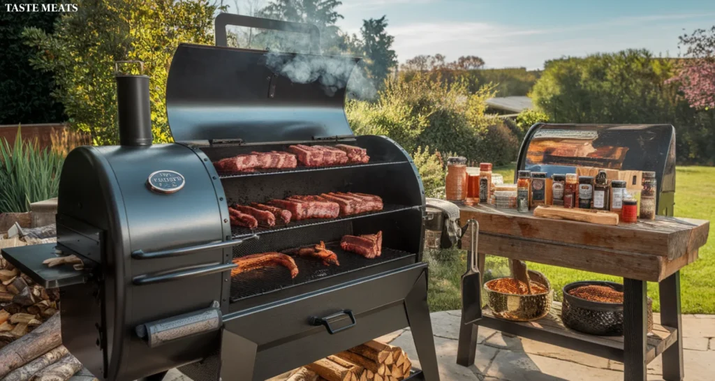 beef short ribs smoker