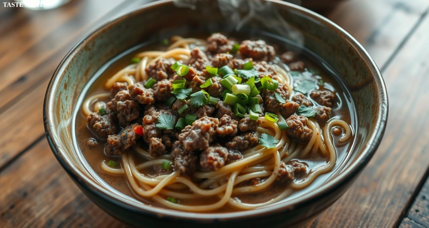 ground beef noodle recipe