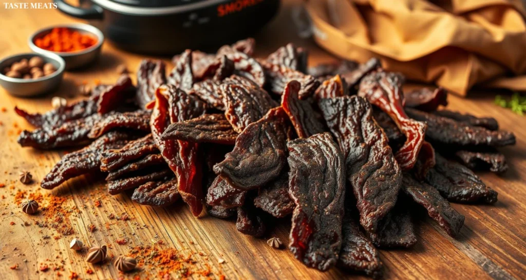 homemade beef jerky