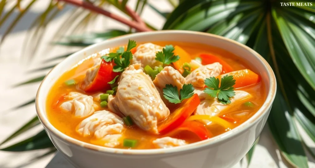 Hawaiian chicken soup