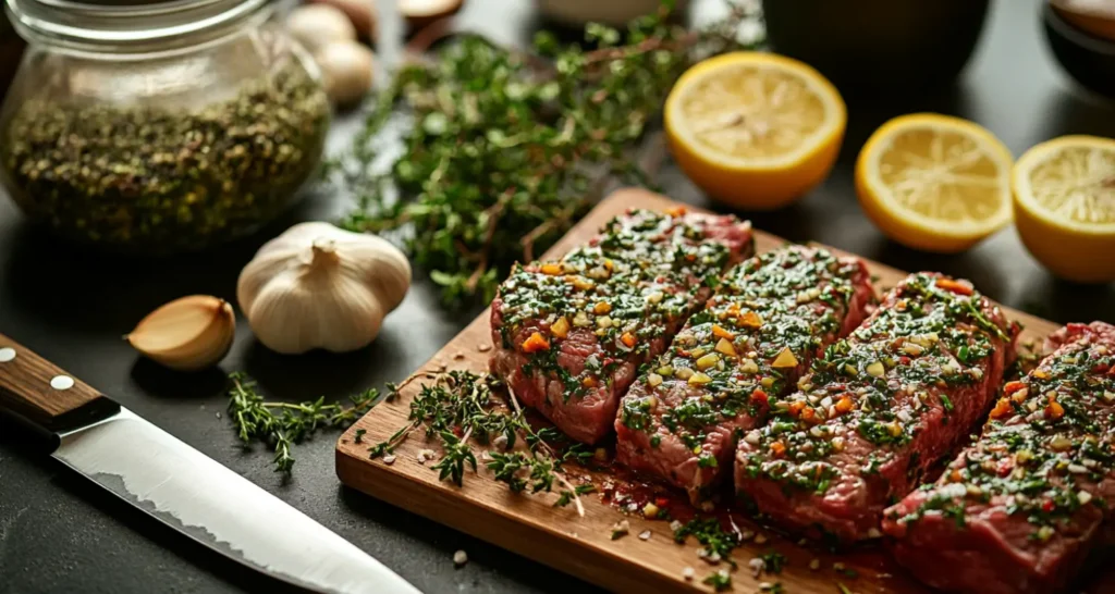 Preparing Thin Steak for Grilling or Searing